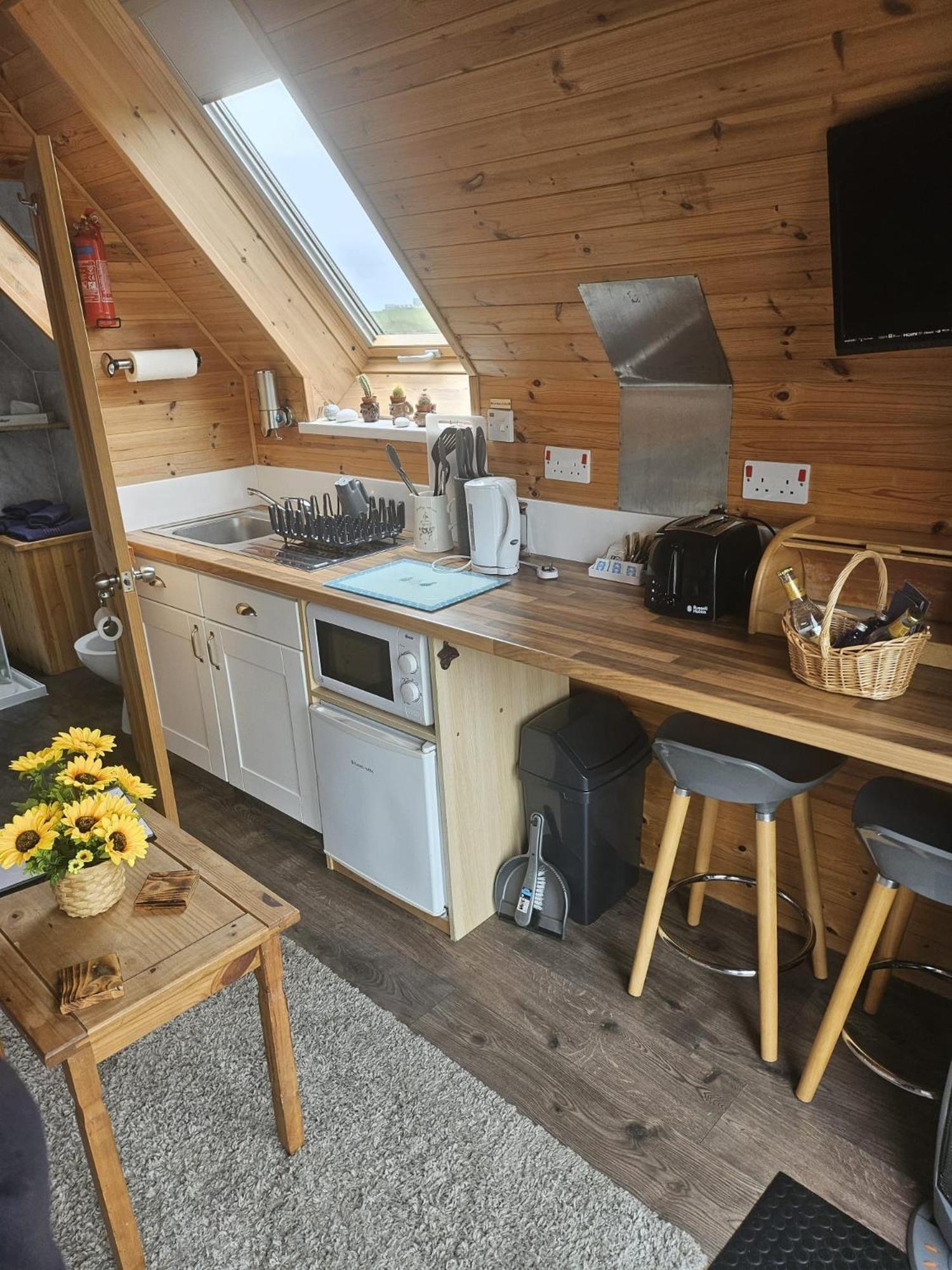 North Uist Lodges Tigharry Bilik gambar